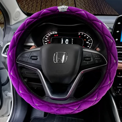 Vỏ bọc vô lăng mùa đông của phụ nữ ngắn sang trọng GM Mercedes-Benz BMW Audi Volkswagen polo golf 7 Honda Buick vô lăng sparco sparco chinh hang
