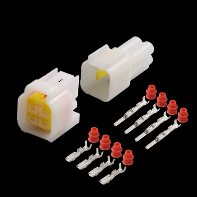 cos nối thẳng Đầu nối chống nước xe điện 4p Chuyển sảnh cắm nam và nữ Đầu nối xe hơi 6p 8 lỗ DJ7022Y-2.3 đầu nối dây điện cút nối dây điện