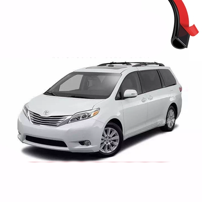 TAY MỞ CỬA [Cao cấp] Thích hợp cho dải niêm phong cách âm đặc biệt của Toyota Senna SIENNA cộng với sửa đổi chống bụi trang trí toàn bộ xe CÁNH CỬA TRƯỚC CỬA NÓC