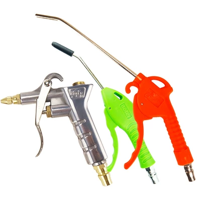 Vòi xịt hơi xe Súng thổi bụi hợp kim sắt Porter DG10 súng thổi áp suất cao bằng khí nén bụi súng hơi để loại bỏ bụi ABS chống rơi AD6 súng xịt khô súng thổi hơi khí nén
