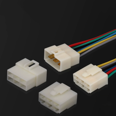 DJ7061-6.3-11/21 vỏ ABS6.3 đầu nối ô tô đầu nối ô tô nam và nữ ô tô điện xe máy 6P đầu cos nối dây điện đầu cos nối dây điện