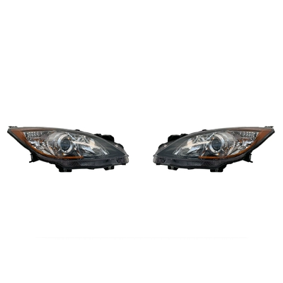 Thích hợp lắp ráp đèn pha Mazda 3 Xingcheng phía trước bên trái nguyên bản 11-15 M3 ngựa 3 bên phải ba đèn pha xe nguyên bản kính hậu đèn xenon ô tô