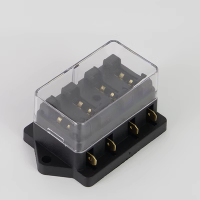 Sửa đổi 4 5 6 8 1012 bánh xe cầu chì giá đỡ kích thước trung bình thẳng đa kênh hộp cầu chì giá đỡ lắp ráp đế cầu chì cầu chì 3 pha