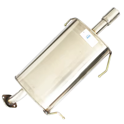 Thích hợp cho phong cách vật liệu 409 A32 bộ giảm thanh ống xả im lặng phía sau cấu tạo ống giảm thanh ô tô ống xả đoạn giữa kia morning