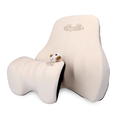 Aichewu Xe Thắt lưng Xe Đệm Xe Memory Foam Cushion Xe Thắt lưng Bảo vệ Tựa lưng Hỗ trợ Thắt lưng Hỗ trợ Thắt lưng rèm ô tô