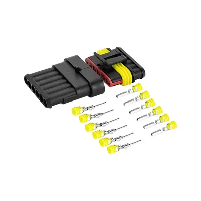 2P Xe Dây Cắm Chống Nước Đầu Nối HID Ổ Cắm Nam Nữ Mông Khớp 2 Lỗ Mông Cắm cút nối dây điện đầu nối dây điện chống nước