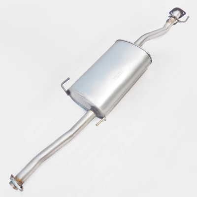 Jinbeige Ruisi V19 ống xả ô tô độc đoán phần giữa và phía sau bộ giảm thanh dày bằng thép không gỉ ống xả đoạn cuối kia morning