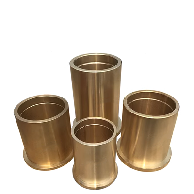 Đục lỗ cơ học thanh kết nối ngói đồng Ống bọc đồng tùy chỉnh có thể được xử lý thành 1 mảnh, ống lót gạch bánh răng ống bọc đồng giao hàng nhanh bạc biên bạc biên