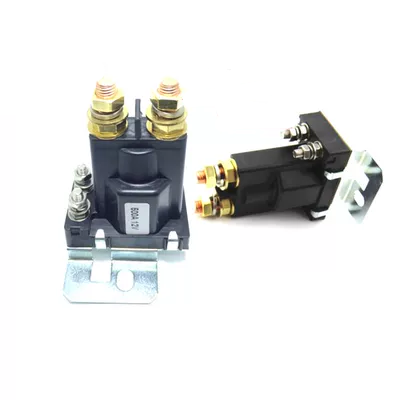 ro le nhiet Rơle máy xúc nâng máy khởi động ô tô 12V/24V500a được sửa đổi thành công tắc nguồn chính dòng điện cao ro le nhiet rơ le nhiệt 3 pha