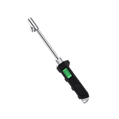 Đồng hồ đo áp suất lốp xe tải hạng nặng chính xác l Màn hình sáng LCD hiển thị kỹ thuật số hai đầu Đồng hồ đo áp suất lốp xe tải đồng hồ đo áp suất lốp điện tử