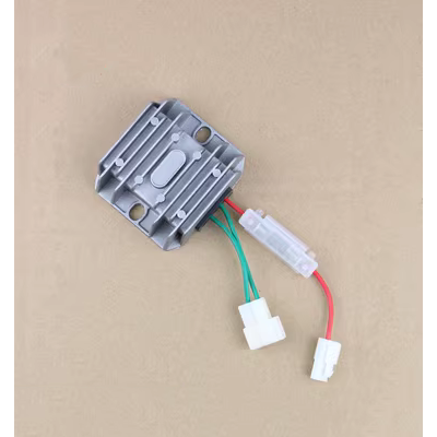 Miễn phí vận chuyển làm mát bằng không khí máy phát điện diesel micro-tiller 170F/173F/178F điều chỉnh điện áp điều chỉnh điện áp điều chỉnh sạc thay chổi than máy phát điện ô to bộ chỉnh lưu máy phát điện ô tô