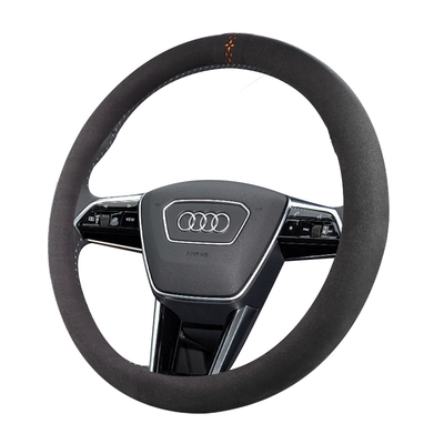 bọc volang da Bọc vô lăng Audi A3 A4L A6L Q3 Q5 Q7 Bọc vô lăng da lộn bốn mùa phổ thông vô lăng sparco bọc volang da