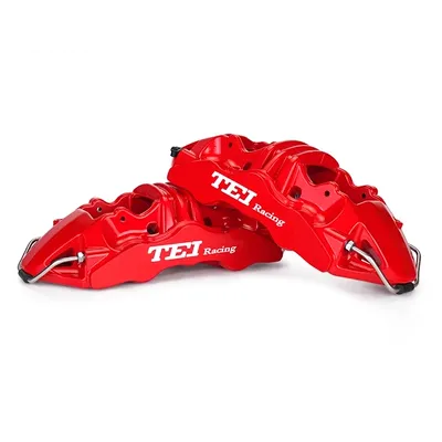 Bộ kẹp phanh TEI sửa đổi bánh trước và bánh sau S60 Plus/P4 bộ bốn sáu pít-tông lớn phù hợp với xe lý tưởng L8