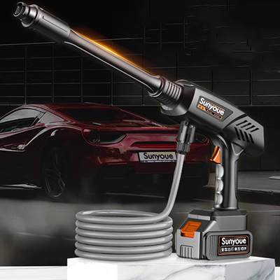 súng bắn nước rửa xe Đức không dây rửa xe xe máy với hộ gia đình có thể sạc lại súng nước áp lực cao lấy pin lithium mạnh mẽ lau sàn hiện vật súng rửa xe cao áp súng phun bọt tuyết rửa xe