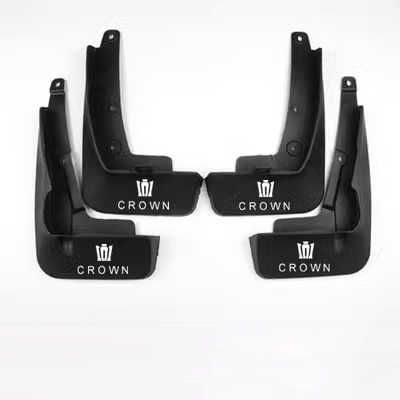 Thích hợp cho chắn bùn gắn trên đất liền của Toyota Crown thế hệ thứ 12, 13 và 14 Phụ kiện sửa đổi chắn bùn xe hơi của Crown thảm sàn 5d lót ghế gỗ