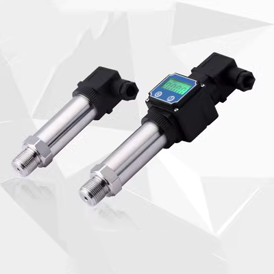 Máy phát áp suất 4-20mA cho thấy máy phát áp suất chính xác cao cảm biến áp suất silicon khuếch tán cảm biến lùi 6 mắt