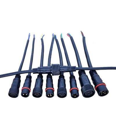 Chống Thấm Nước Nam Nữ Cắm Cáp Thiết Bị Đầu Cuối Dòng Chống Thấm Nước Đèn LED Kết Nối Xe Nhanh Ghép Nối Cáp 2-8 Lõi cút nối dây điện cút nối dây điện chống nước
