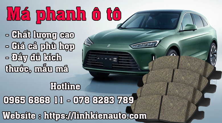 Các loại má phanh trên thị trường hiện này và Ưu nhược điểm của chúng
