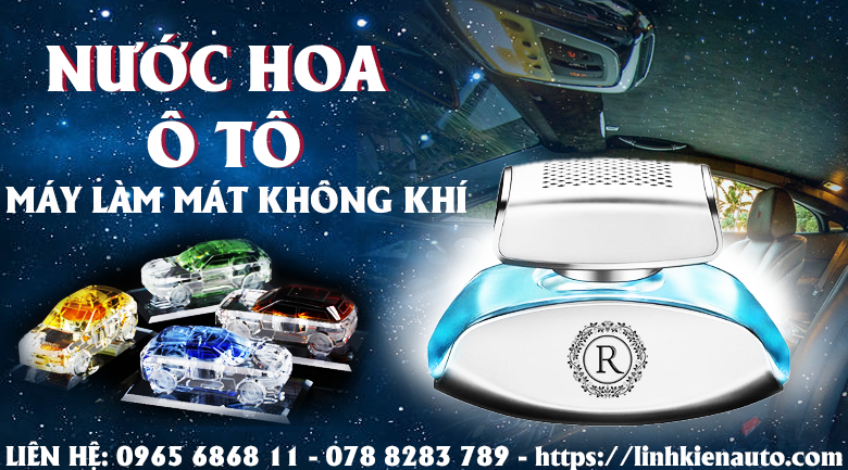 Những lợi ích khi sử dụng máy làm mát không khí, nước hoa ô tô
