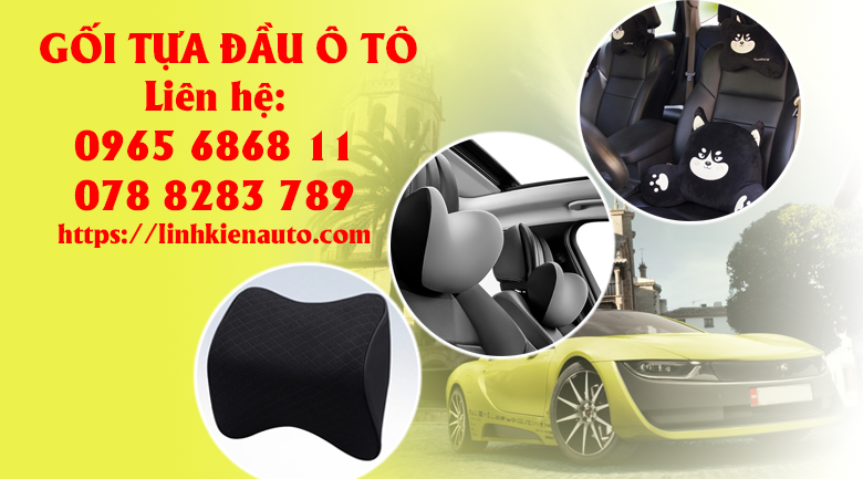 Hướng dẫn đầy đủ chọn gối tựa đầu ô tô hoàn hảo