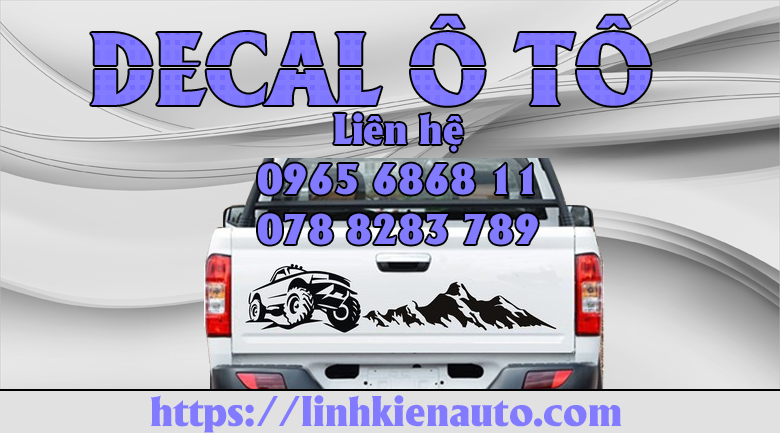 Những điều cần biết trước khi dán decal trang trí xe ô tô