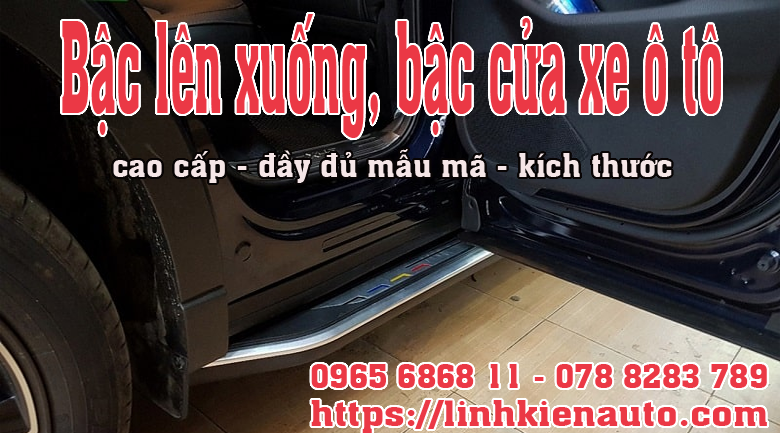 Những lợi ích khi lắp đặt bậc lên xuống, bậc cửa ô tô