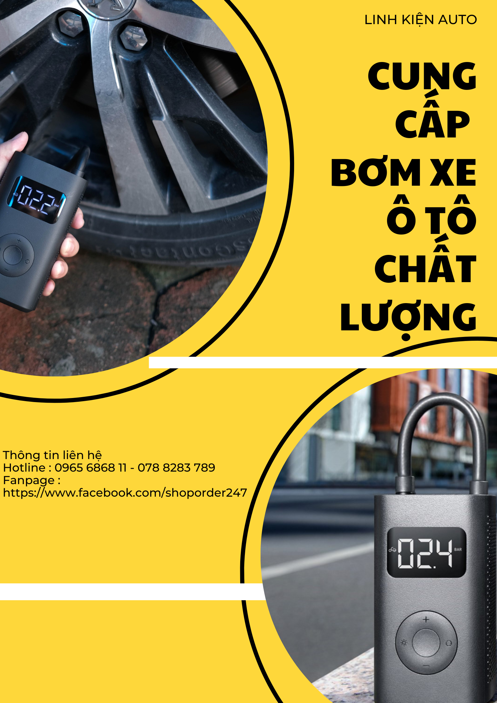 Bơm lốp ô tô loại nào tốt?