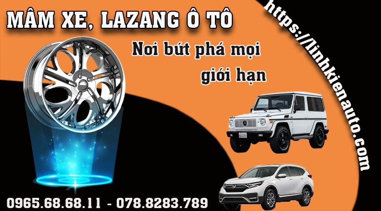 Cấu tạo kích cỡ  mâm xe, lazang  xe ô tô mà các bạn nên biết
