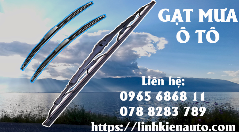 Những điều cần biết khi thay thế cần gạt mưa ô tô